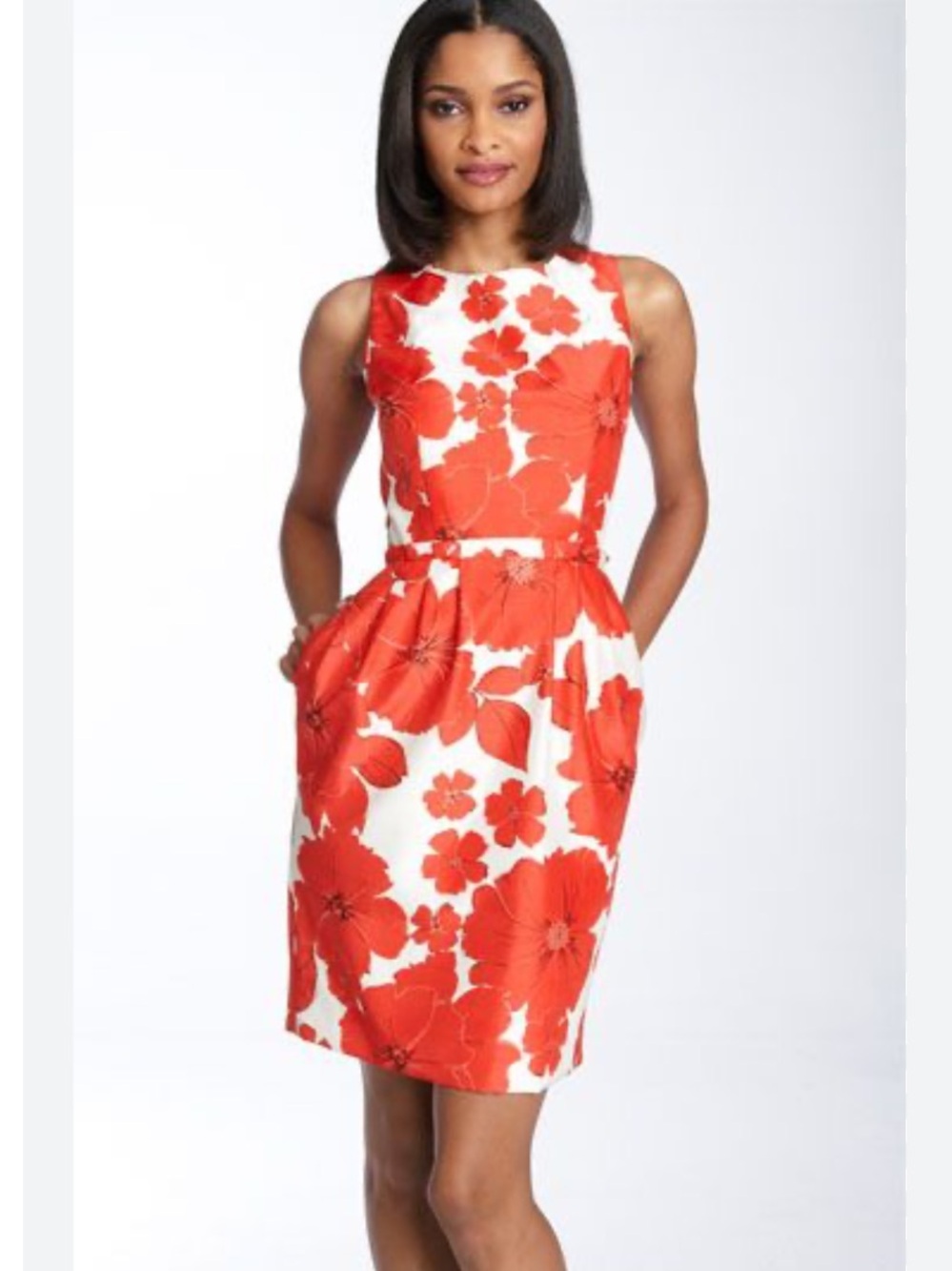 ELIZA J Floral Print Sheath Dress 2